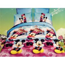 The happy mickey are dancing designs kids duvet cover bed set duvet cover